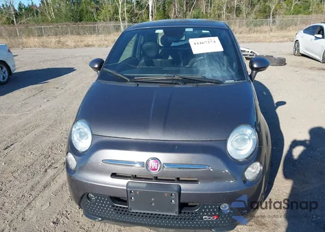 2014 Fiat 500E Battery Electric z USA, uszkodzony, nr VIN 3C3CFFGE0ET294675